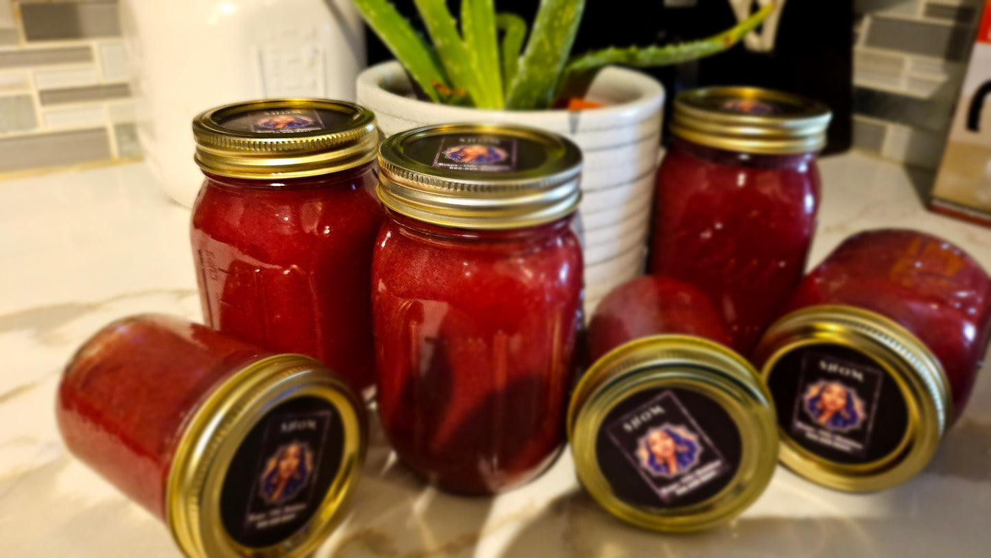 CRYSTAL INFUSED SEA MOSS TRIPLE BERRY WITH ELDERBERRY