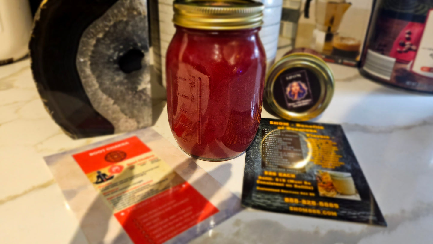 CRYSTAL INFUSED SEA MOSS TRIPLE BERRY WITH ELDERBERRY