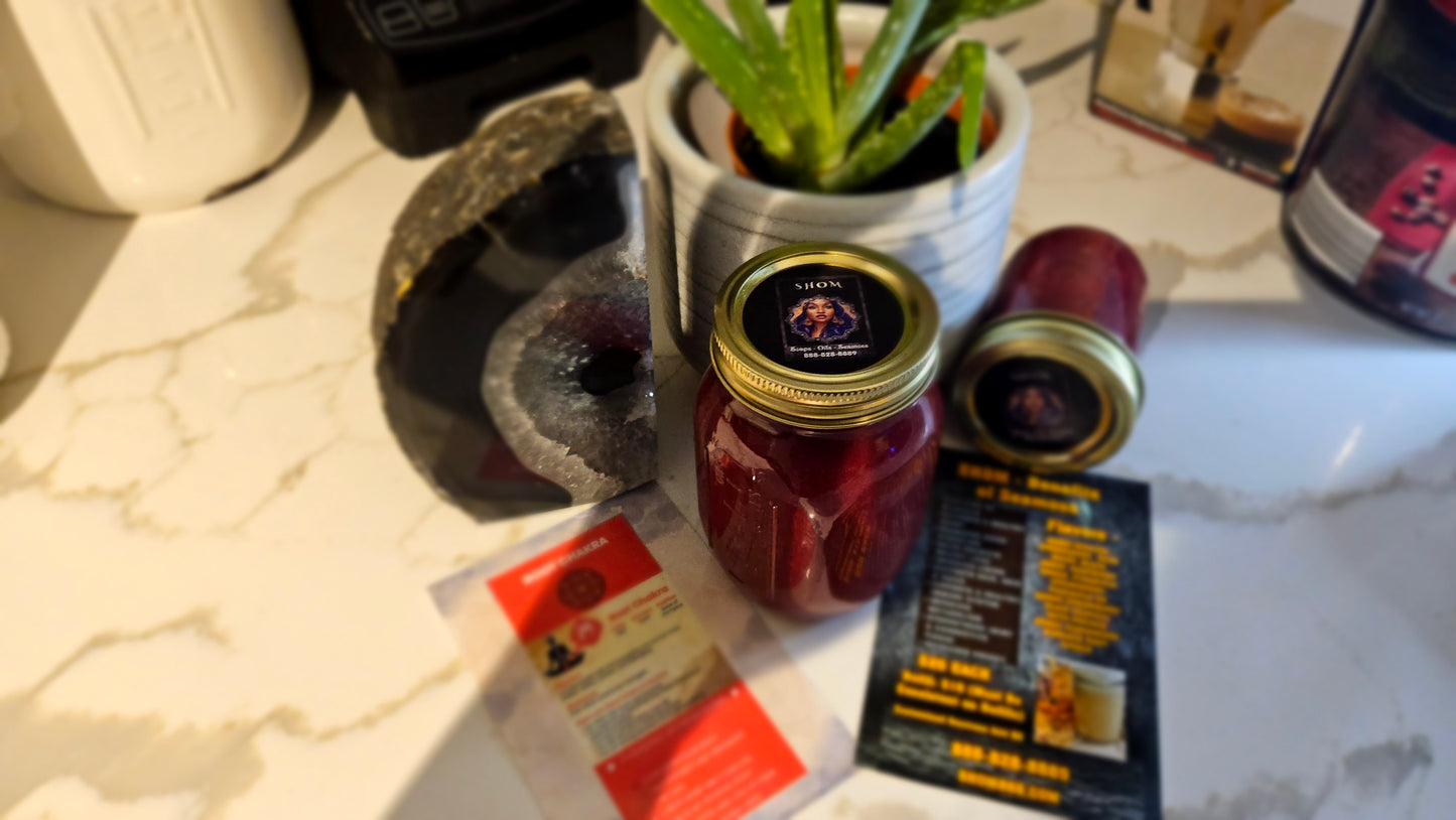 CRYSTAL INFUSED SEA MOSS TRIPLE BERRY WITH ELDERBERRY