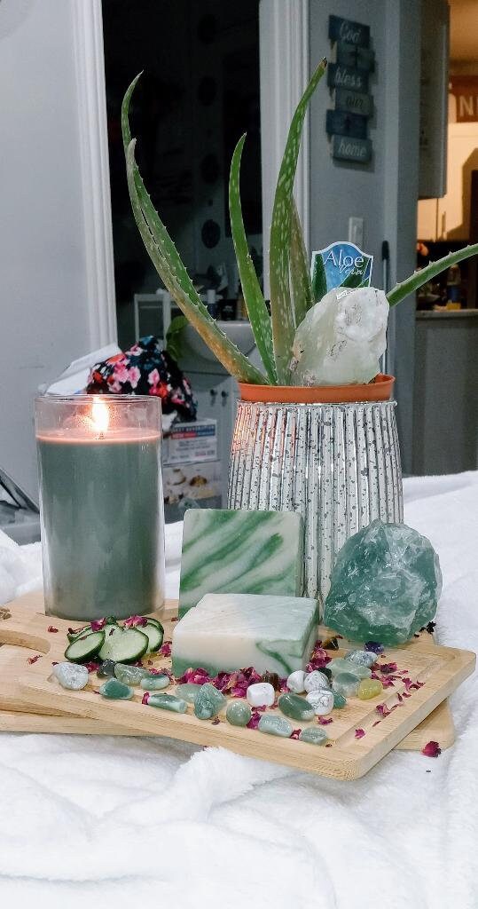 Cool Fresh Aloe Handmade Bar Soap